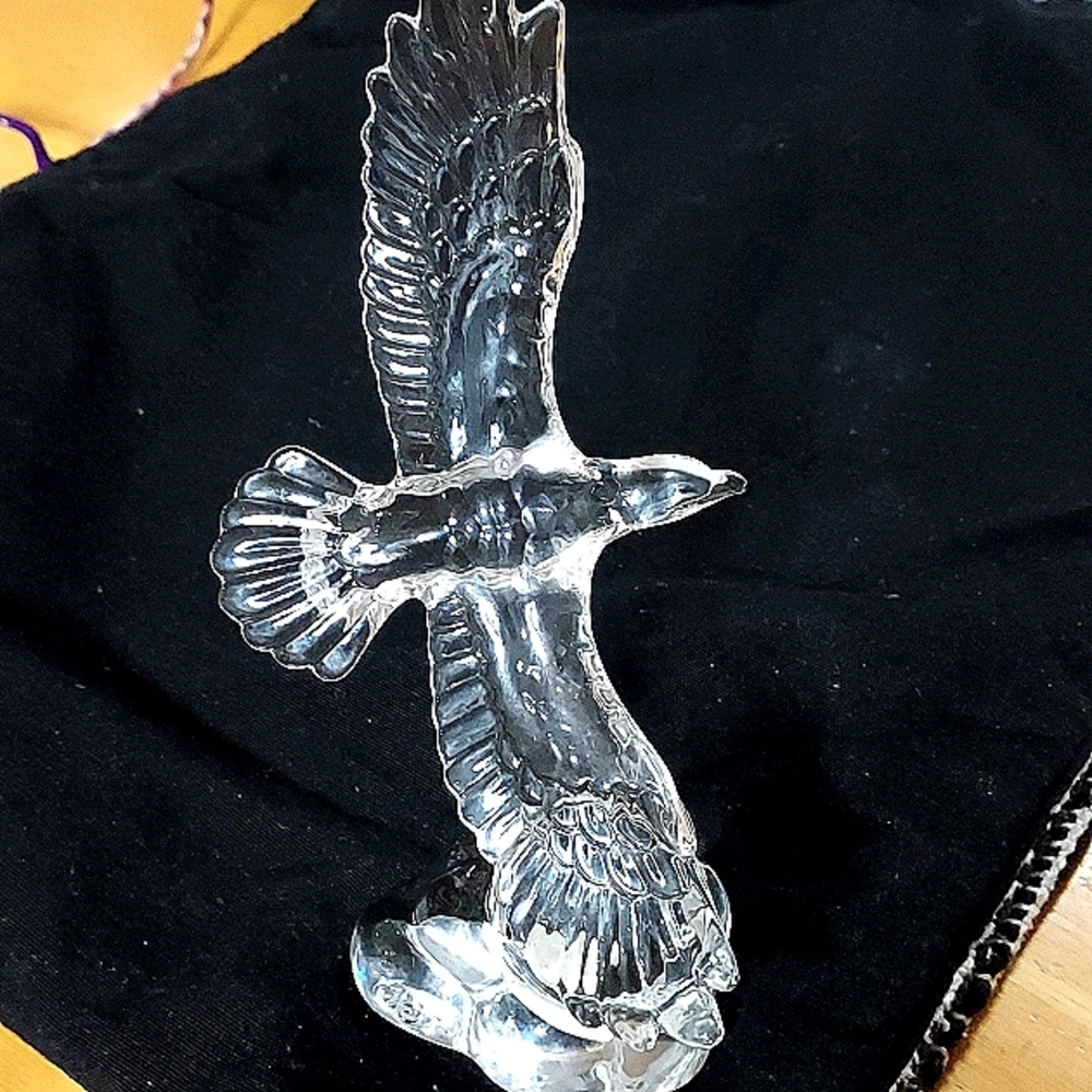VINTAGE CRYSTAL FLYING EAGLE